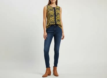 sukienka w kształcie trapezu: Sukienka damska, rozmiar S — 5