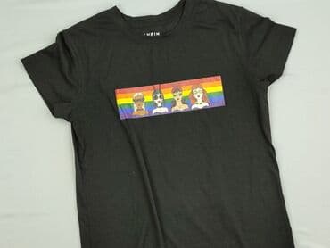 koszula w krate lidl: Shein, T-shirt damski, rozmiar S — 1
