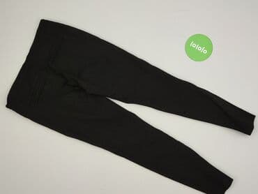 wysokie trampki do krótkich spodni: Spodnie materiałowe damskie, rozmiar S — 3