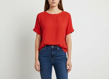 siateczkowa bluzka stradivarius: Stradivarius, Bluzka damska, rozmiar M — 7