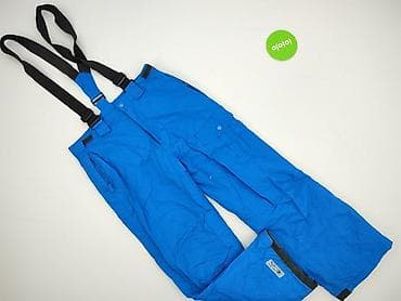 czarne cargo pull and bear: Spodnie narciarskie, Okay, 12 lat, 152, stan - Bardzo dobry — 2