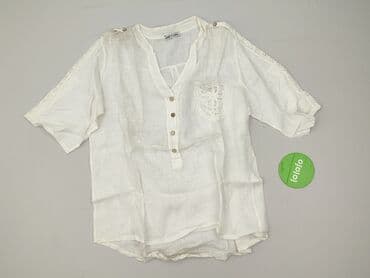 koszula puro lino: Bluzka damska, rozmiar L — 2