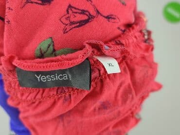 bluzki hiszpanki w kwiaty: Yessica, Bluzka damska, rozmiar XL — 5