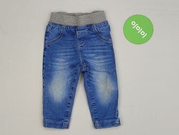 cropp spodnie eleganckie: Spodnie jeansowe, Marks & Spencer, 9-12 miesięcy, stan - Bardzo dobry — 2