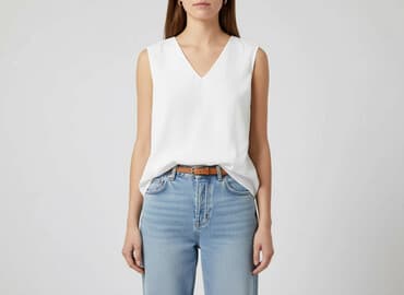 bluzka bez rękawów h m: H&M, Bluzka damska, rozmiar M — 1