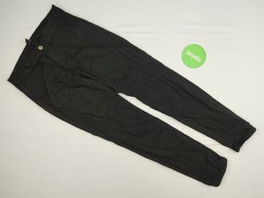 spodnie skórzane massimo dutti: H&M, Spodnie materiałowe damskie, rozmiar M — 3
