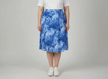 spódniczka plisowane midi: Spódnica damska, rozmiar 2XL — 1