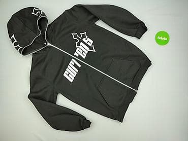 pull and bear bluza tupac: Bluza z kapturem dla mężczyzn, rozmiar L — 2