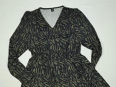 czarny sweter oversize: Sukienka damska, rozmiar M — 1