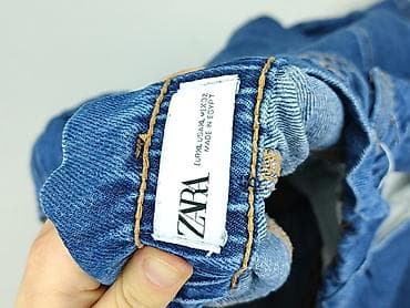 klapki ezzy: Zara, Jeansy damskie, rozmiar XL — 5