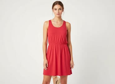 sukienka h m czerwona: H&M, Sukienka damska, rozmiar S — 6