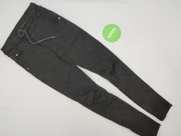 czarne legginsy push up legginsy podkreślające pośladki: Jeansy damskie, M — 2