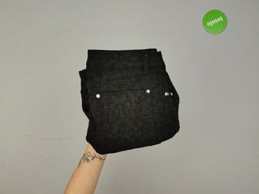 Material trousers for women, size S (EU 36) — 5