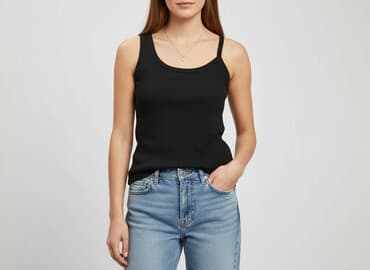 koszulka polo damska hm: H&M, T-shirt damski, rozmiar S — 6