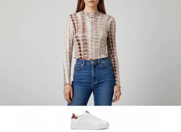 koszulka jedwabna intimissimi: Top damski, rozmiar S — 5