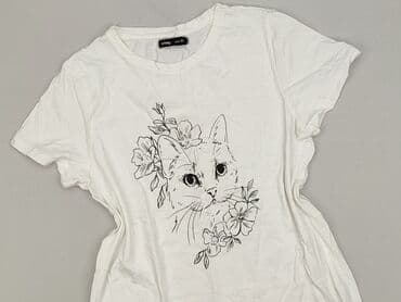 sinsay kapcie koty: Sinsay, T-shirt damski, rozmiar M — 1