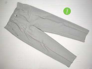 wide jeans: Spodnie materiałowe damskie, rozmiar M — 2