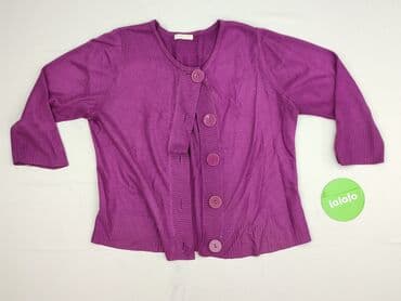 sweter z dodatkiem moheru: Matalan, Kardigan damski, XL — 2