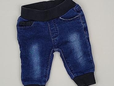 spiderman cropp: Spodnie jeansowe, 1-3 m, stan - Bardzo dobry — 1