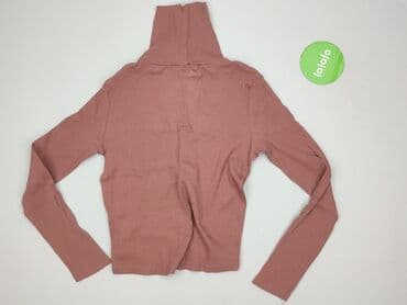 sweter dekolt serce: Golf damski, rozmiar M — 3