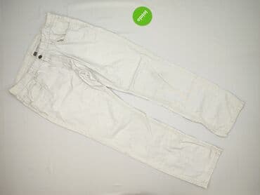 biale buty skarpetkowe: Jeansy damskie, rozmiar M — 2