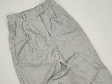 spodnie do szarej marynarki: H&M, Spodnie materiałowe damskie, rozmiar S — 2
