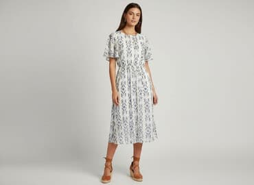 stradivarius niebieska sukienka: Stradivarius, Sukienka damska, rozmiar M — 1