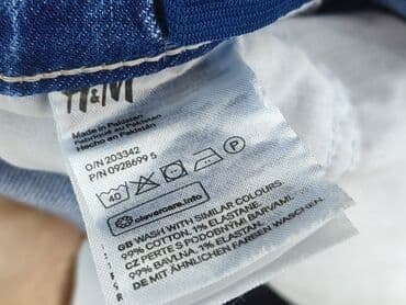 sukienko tunika: Spodnie jeansowe, H&M, 9 lat, 128/134, stan - Bardzo dobry — 5