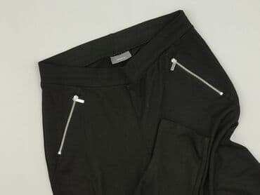 joggery damskie czarne allegro: Yessica, Spodnie materiałowe damskie, rozmiar S — 1