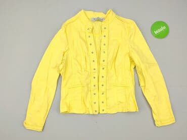 marynarka damska boucle: Women's blazer, size L (EU 40) — 2