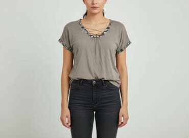 bluzki damskie kimono: Bluzka damska, rozmiar L — 6