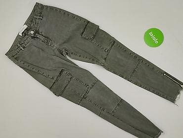 mango jeans mom: Zara, Spodnie cargo damskie, rozmiar 2XS — 2