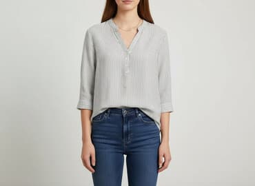 bluzki w paski z serduszkiem: Yessica, Bluzka damska, rozmiar M — 7