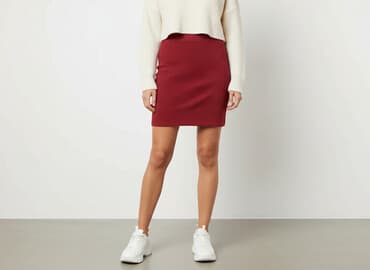 spódnice midi z rozcięciem bershka: Bershka, Spódnica damska, rozmiar M — 1