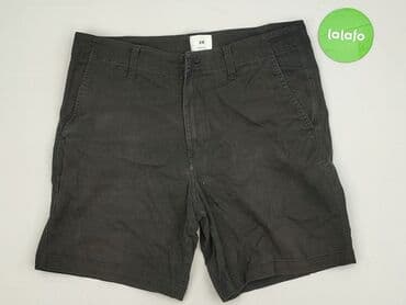 rozkloszowane spodenki czarne: H&M, Szorty dla mężczyzn, rozmiar 2XS — 2