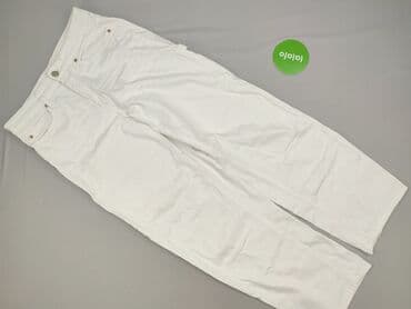 biale spodnie lidl: Denim, Jeansy damskie, M — 2