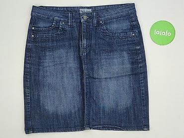 spódnice jeans mini: Spódnica damska, rozmiar L — 2