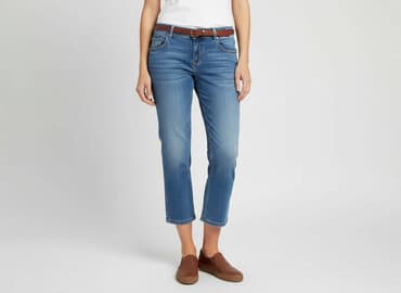 lindex jeansy: Lindex, Spodnie 3/4 damskie, rozmiar M — 8