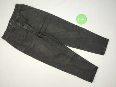 woskowane jeansy z wysokim stanem: Jeansy damskie, rozmiar M — 2