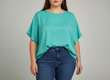 bluzki dla 70 latki: Bluzka damska, rozmiar 7XL — 6