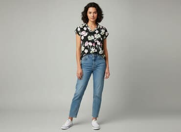 bluzki damskie dopasowane: F&F, Bluzka damska, rozmiar S — 8