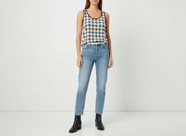 podkoszulki damskie dla puszystych: H&M, T-shirt damski, rozmiar M — 6