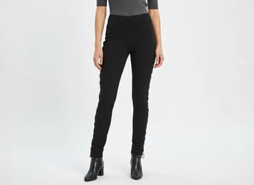 spodnie tiulowe: PrettyLittleThing, Spodnie materiałowe damskie, rozmiar XS — 7