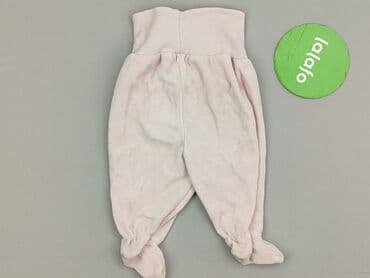 biale spodnie woskowane: Sweatpants, H&M, 0-1 month, condition - Very good — 3