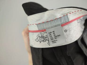 smog spodnie: H&M, Spodnie materiałowe damskie, L — 5