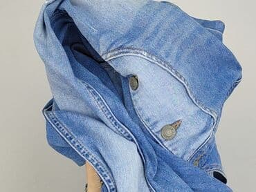 jeansy z asymetrycznym zapieciem: Esprit, Ogrodniczki damskie, rozmiar M — 6