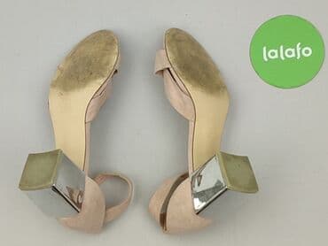 srebrne sandały reserved: Reserved, Sandały damskie, 41 — 5