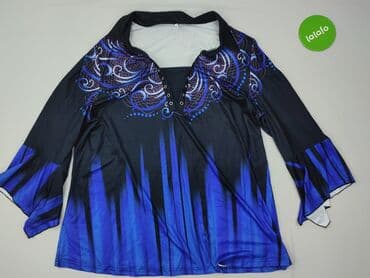 marynarka damska w jodełkę: Bluzka damska, 2XL — 2