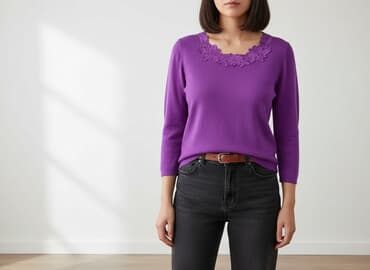 byolala kurtki zimowe: BM, Sweter damski, rozmiar L — 7