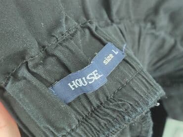 house jeansy: House, Spodnie materiałowe damskie, rozmiar L — 5